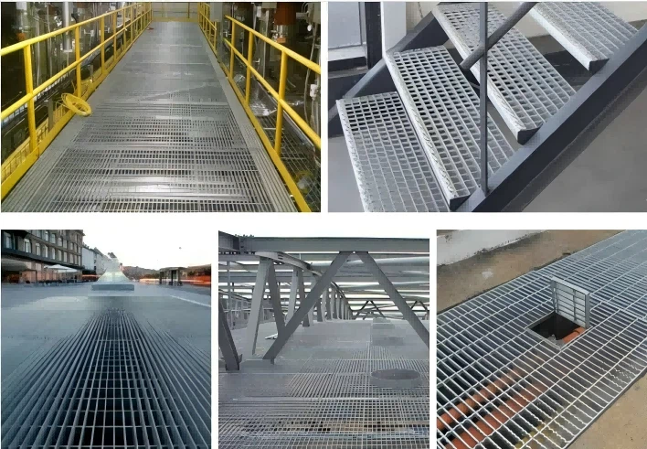 Serrated Welded Grating With High Bearing Capacity And High Security Serrated Welded Grating With High Bearing Capacity And High Security
